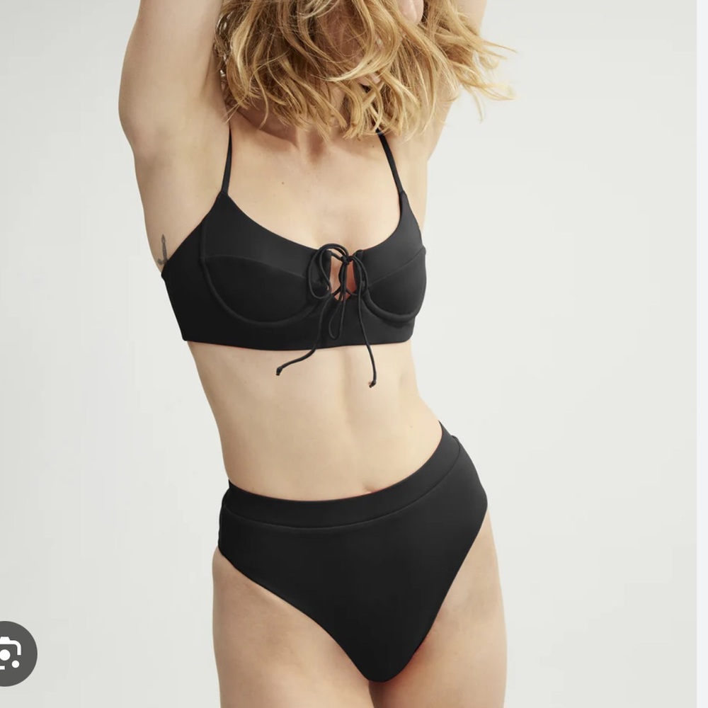 Rose lion swim bottoms